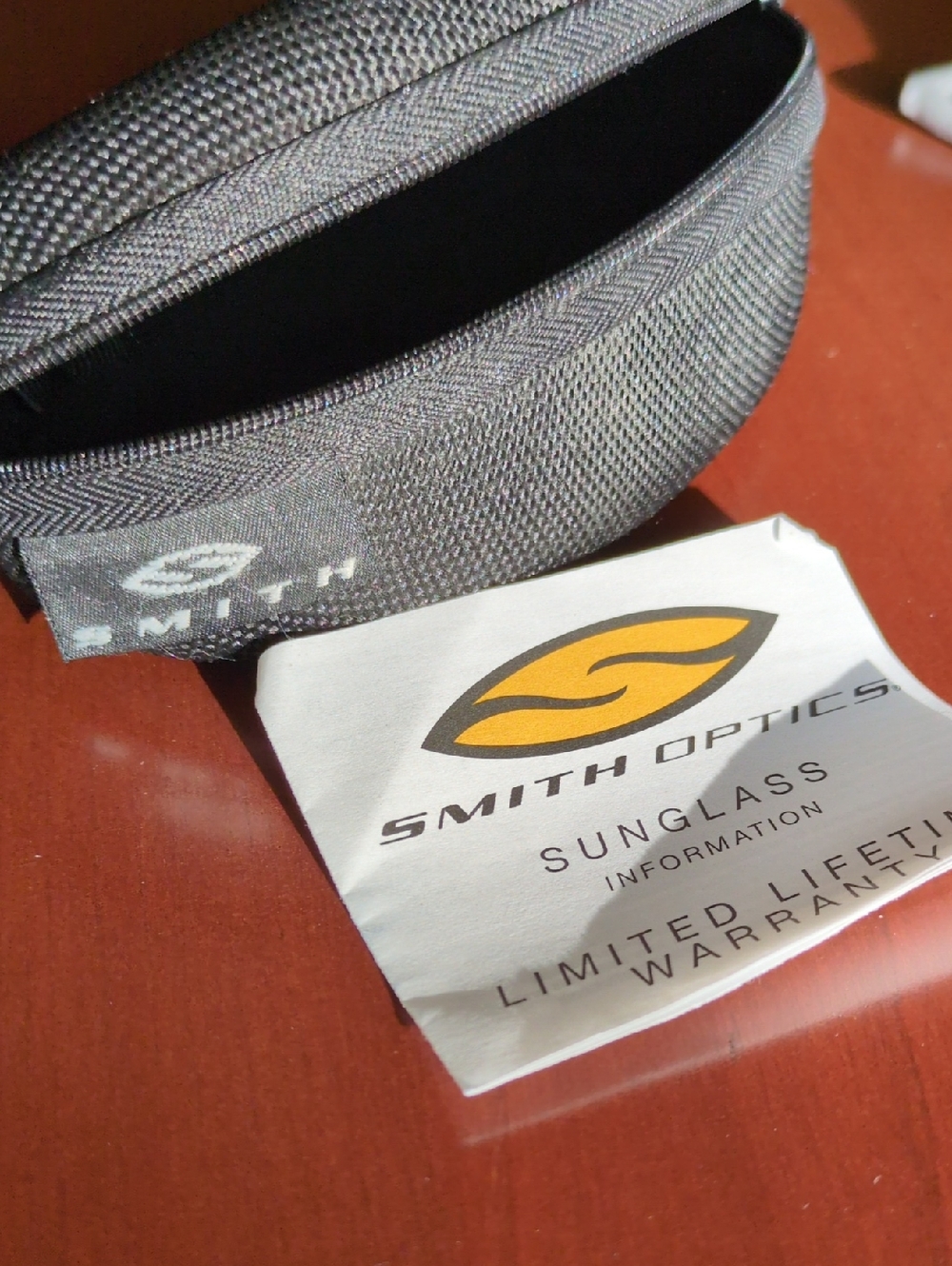 Smith Optics Purple Stripe Brown Gradient Lens Sunglasses - Picture 7 of 7